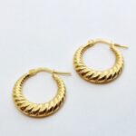 Etruscan earrings in Sterling silver