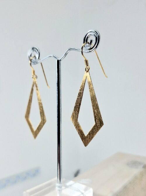 Kite earrings in silver